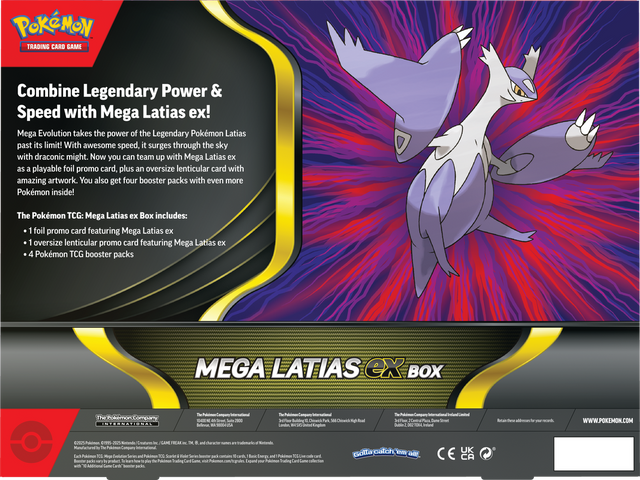 Caja Pokémon MEGA Latias EX