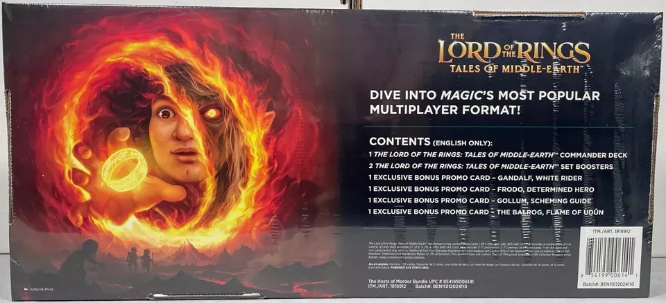 Magic the Gathering - Kit de comandante de lujo de El Señor de los Anillos
