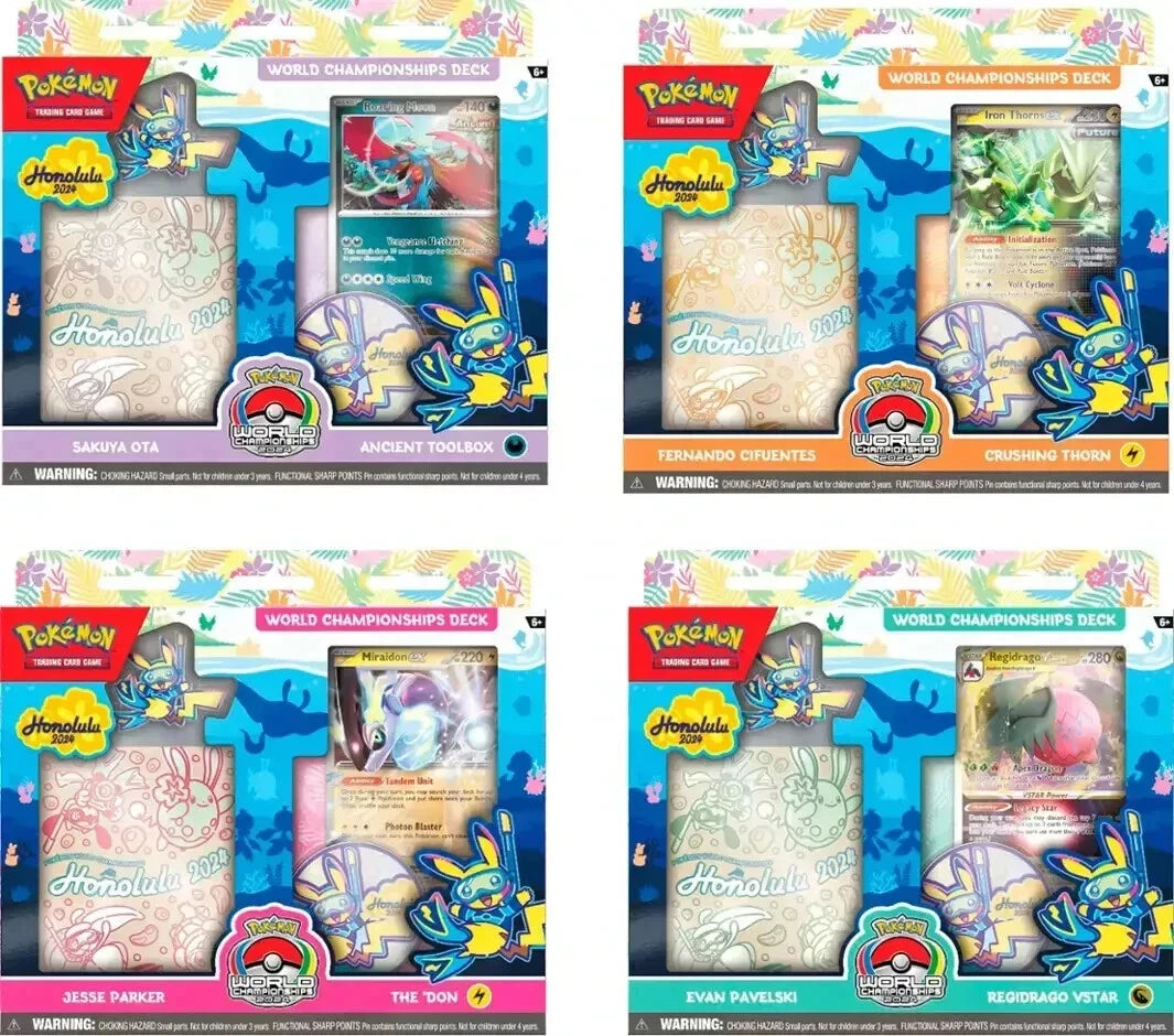 Barajas del Campeonato Mundial de Pokémon TCG 2024