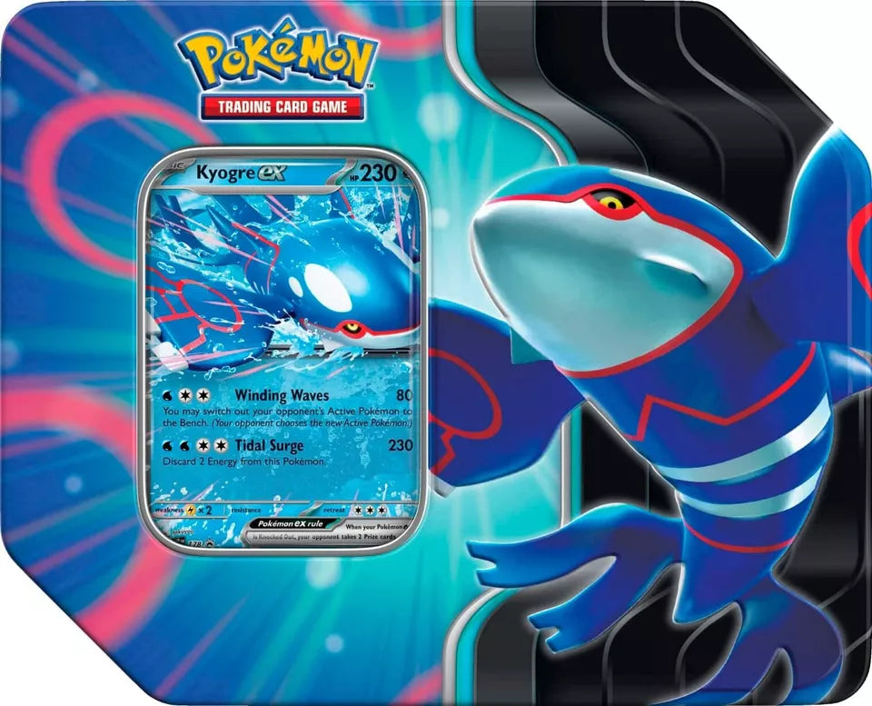 PREVENTA - Pokémon TCG: Lata Azure Legends (los estilos pueden variar)