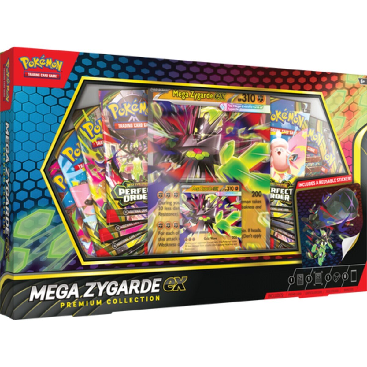 Pokémon TCG - Colección Premium Mega Zygarde ex Preventa 22/05