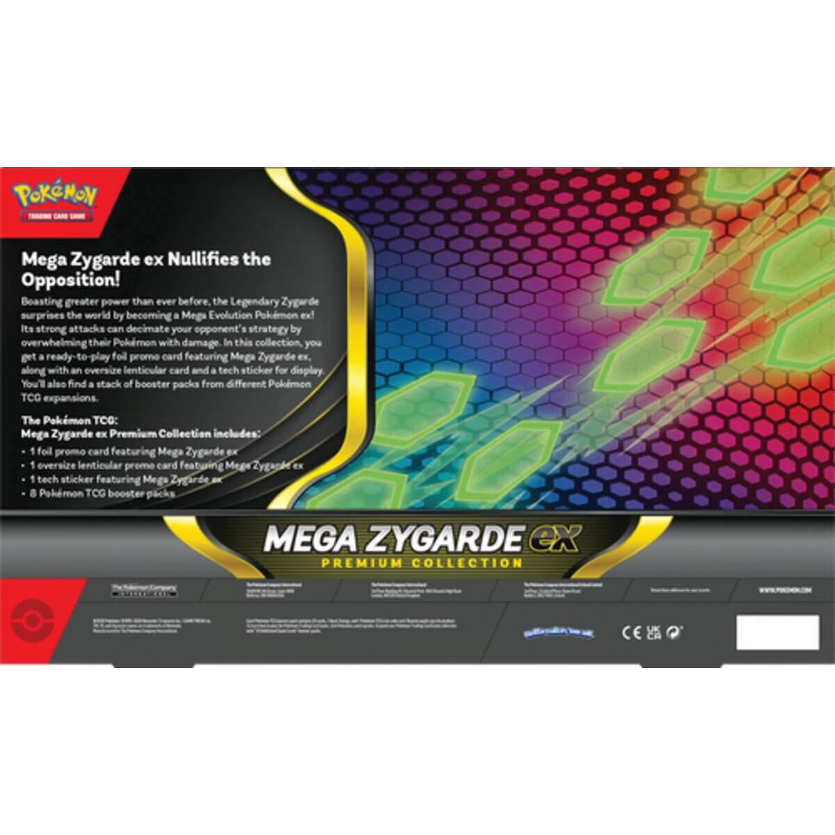 Pokémon TCG - Colección Premium Mega Zygarde ex Preventa 22/05