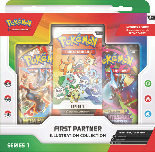 Pokemon TCG - First Partner Illustration Collection Series 1 - PRESALE