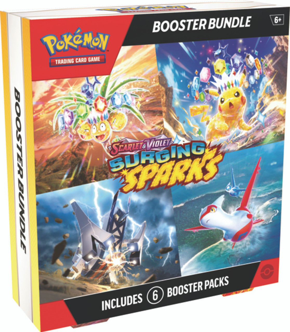 Paquete de refuerzo Surging Sparks de TCG de Pokémon