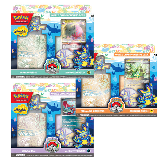 Barajas del Campeonato Mundial de Pokémon TCG 2024